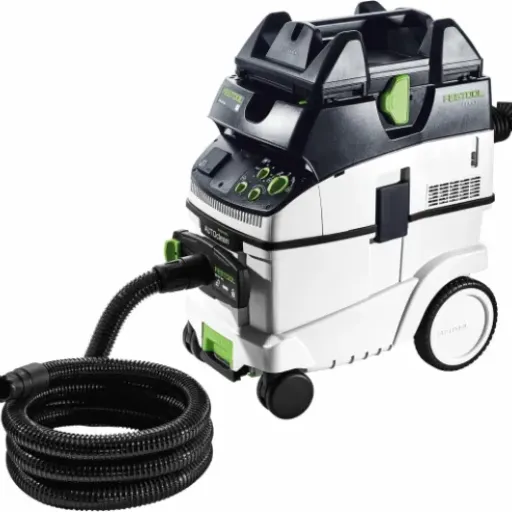 Test Festool CLEANTEC CTM 36 E AC-PLANEX : l’aspirateur qui suit (vraiment) le rythme des ponceuses murales