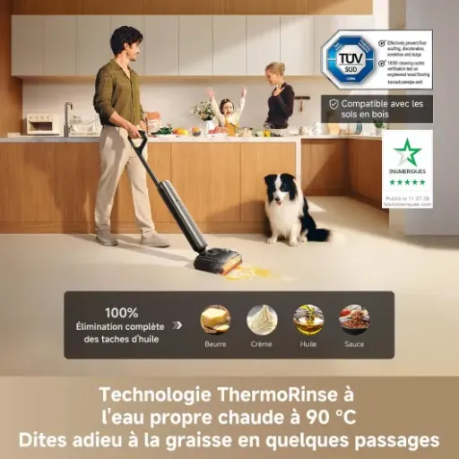 Test Dreame T16 Pro Heat-A : l’aspirateur laveur qui aime surtout les cuisines dégueu