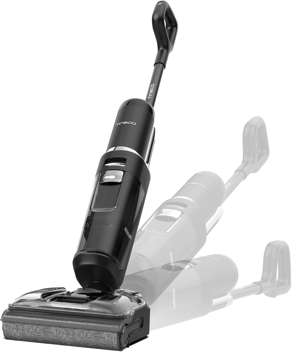 Floor One S7 Stretch Ultra Aspirateur Laveur, Aspirateur Balai sans Fil, Anti-emmêlage, Plat à 180°, Autonomie de 50 Minutes, Auto-Nettoyage Flashdry à 85°C, Nettoyage des Bords de Deux Côtés