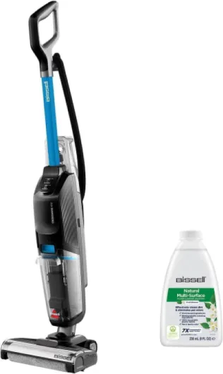 CrossWave HF2, Aspirateur Balai Laveur à Câble, Aspire & Lave en Même Temps, Nettoyeur Eau et Poussière Léger & Puissant, Aspirateur Balai Sec et Humide, Seulement pour Sols Durs, 3845N