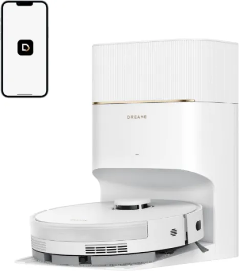 D20 Pro Plus Robot Aspirateur 2-en-1, 13 000 Pa, Double Brosse, Auto-Vidage, Laser Navigation, Capteur Distance, Poils d’Animaux, Coins, Sols Durs & Tapis, Batterie 5200 mAh