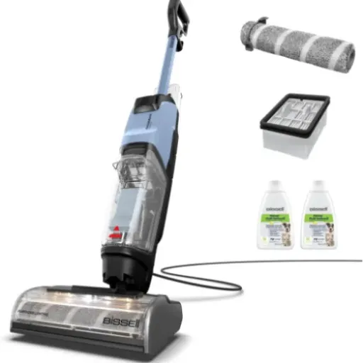 Test BISSELL CrossWave® EdgeFind : le nettoyage sans prise de tête pour poils d'animaux