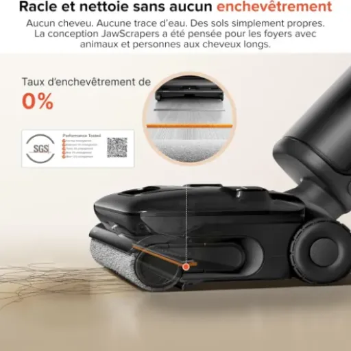 Test roborock F25 ACE Pro : l'aspirateur multi-fonction qui simplifie le ménage