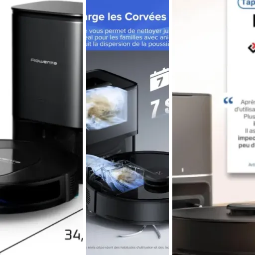 Classement des 5 meilleurs robot aspirateur laveur avec station automatique (2026)