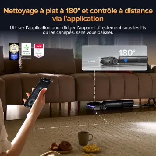 Test roborock F25 Ultra : l’aspirateur vapeur qui veut remplacer serpillère, balai et seau