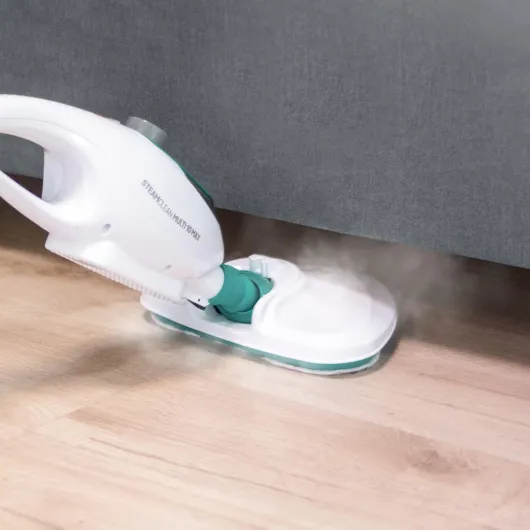 Di4 Steamclean Multi10 Max 10 en 1 Balai Vapeur Nettoyeur Multifonctions, Aspirateur Vapeur 1500W, Élimine 99.9% des Virus et des Bactéries, Manche télescopique extensible, Émission maximale de vapeur
