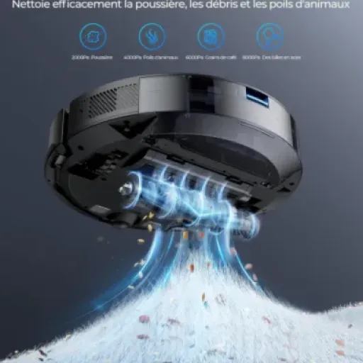 Test Laresar Clean Mars01 : le robot aspirateur 8000Pa qui fait (presque) tout à ta place