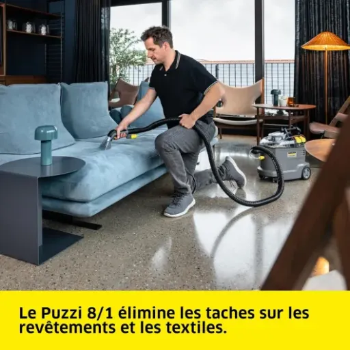 Test Kärcher Puzzi 8/1 : la vraie machine de pro pour tapis et canapés (mais qui pique au portefeuille)