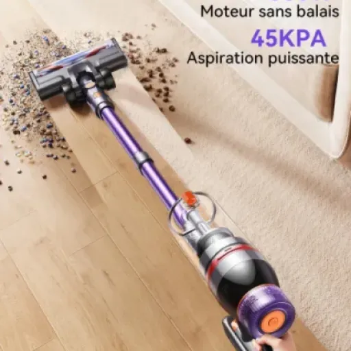 Test Aspirateur Balai Sans Fil Trunera 550W : la grosse aspiration d’une marque inconnue