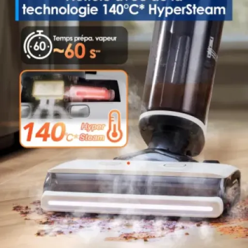 Test Tineco Floor One S7 Steam : le balai vapeur pratique mais pas donné, et pas parfait