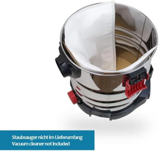 MisterVac - Lot de 10 sacs d'aspirateur Prof - compatibles avec Parkside PWS 20 F5,500208 2504