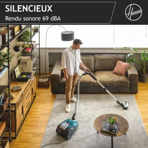 Test Hoover H-Energy500 HE530ALG : un aspirateur puissant et plutôt silencieux, mais pas sans défauts