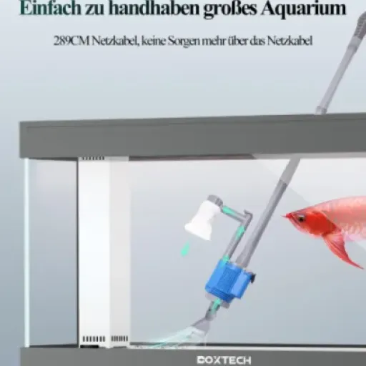 Test Boxtech Electric Cleaner : le nettoyeur d’aquarium qui fait (presque) tout à ta place
