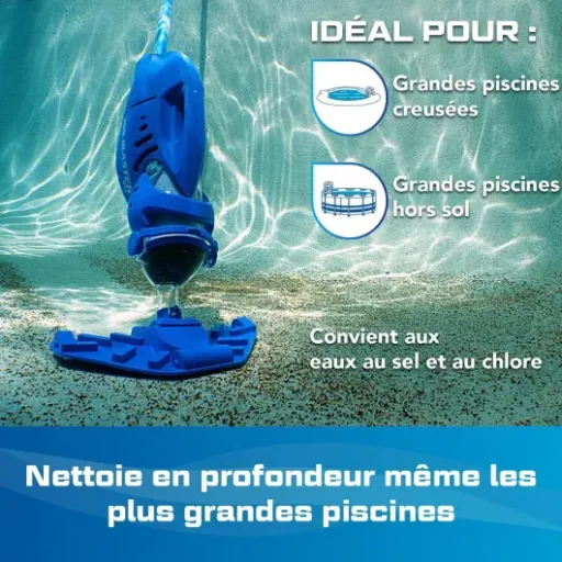Test Pool Blaster Max Li CG : l’aspirateur de piscine qui fait (presque) oublier le balai manuel