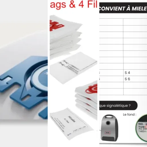 Notre sélection des 6 meilleurs sacs aspirateur Miele (juin 2026)