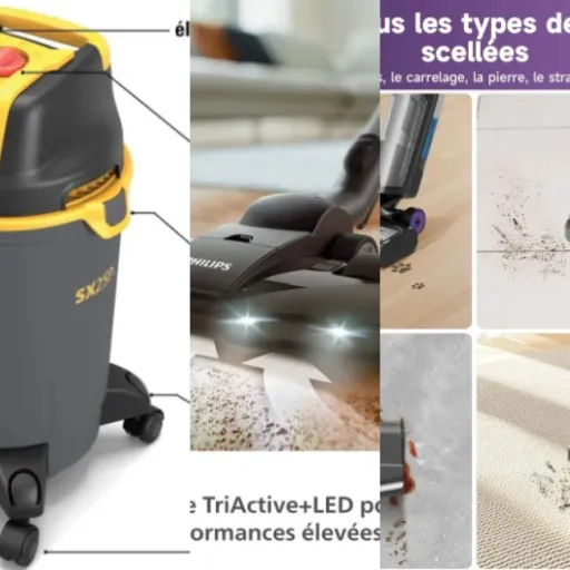 Classement des 4 meilleurs aspirateur laveur jusqu’à 1 399 W (juin 2026)