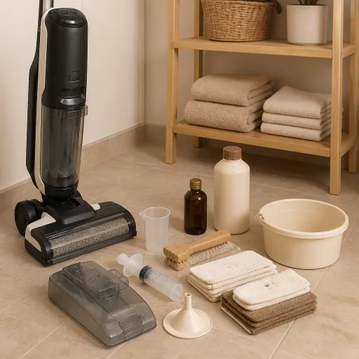 Produits de nettoyage pour aspirateur laveur : ce qui marche, ce qui endommage, ce qui est inutile