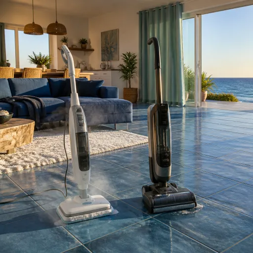 Balai à vapeur ou aspirateur laveur : le guide comparatif pour des sols impeccables