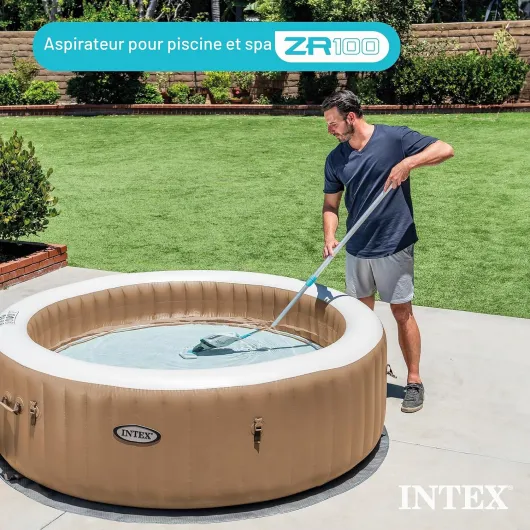 Aspirateur de piscine et spa ZR100 de 45 litres, convient pour une utilisation avec tous les PureSpas, piscines hors sol et piscines creusées