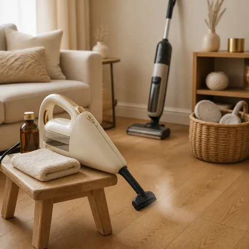 Bien choisir un nettoyeur vapeur à main pour compléter votre aspirateur laveur
